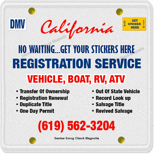 DMV Registration Santee